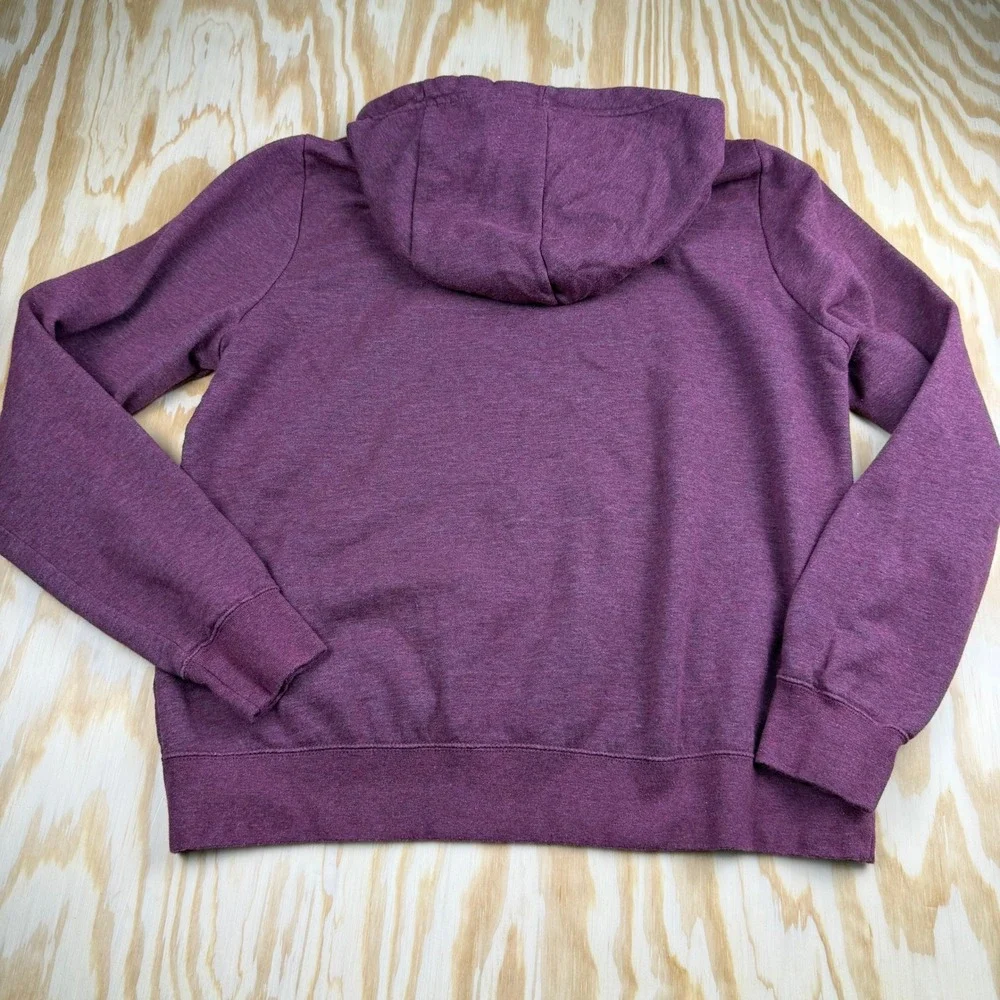 Nike Sportswear Essential Funnel Neck Hoodie Burgundy Maroon BV4526-639 Womens L